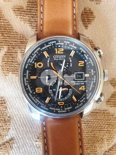citizen Radio controlled eco-drive dual time limited edition