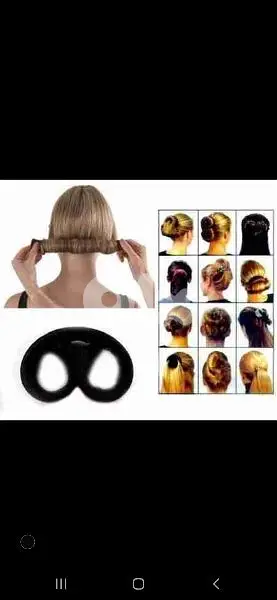 bun tail high quality 2 colours