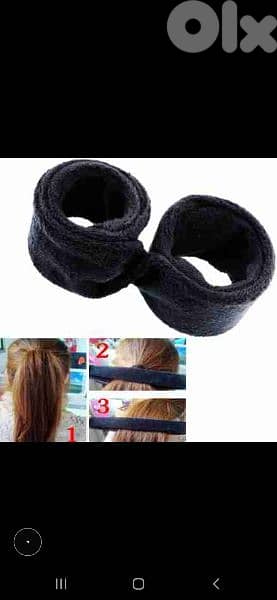 bun tail high quality 2 colours 3
