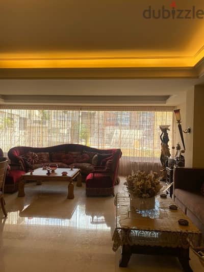 250 SQM | Fully Decorated Apartment for sale in Mar Takla | -1 Floor