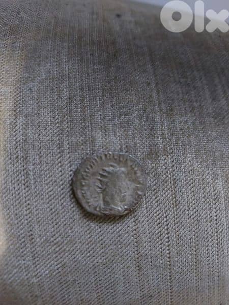 Roman Silver Coin for Emperor Valerian captured by the Persians 0