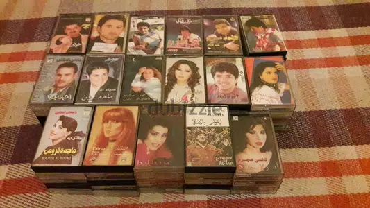 69 كاسيتات لبنانية متنوعة