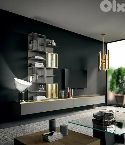 tv cabinet مكتبة تلفزيون