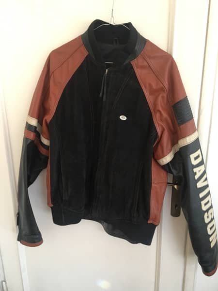 Harley bikers leather Jacket 0