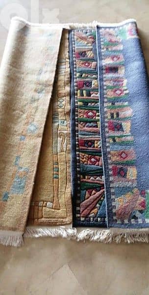Nepali Carpets 2pieces handknoted 1
