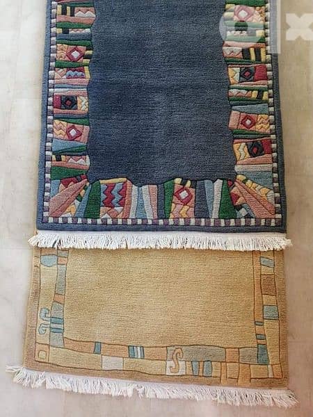 Nepali Carpets 2pieces handknoted 0