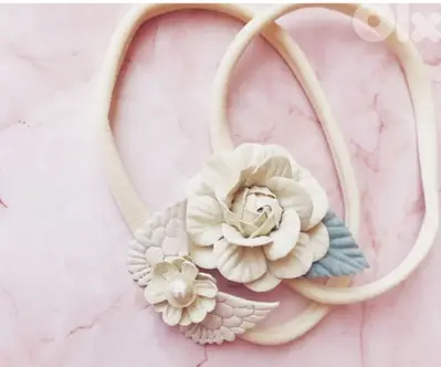floral baby girl head bands