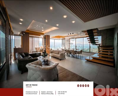 STUNNING PURE LUXURY Above All Else |  Duplex for sale in Baabdat!