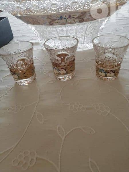 Bohemian crystal 75$ 4