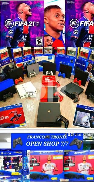 available ps4/ps5 with warranty starting 150$ 1