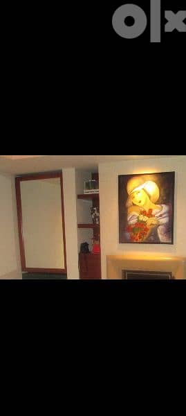 Wooden Framed Mirror 0