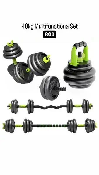 6 in 1 multipurpose set 40kg 6 in 1 multipurpose set 40kg