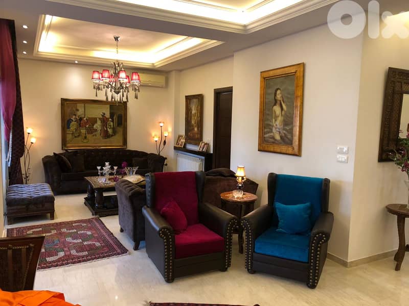 Furnished 3 Bedrooms in Mar Takla (230sq), (HA-372) 0