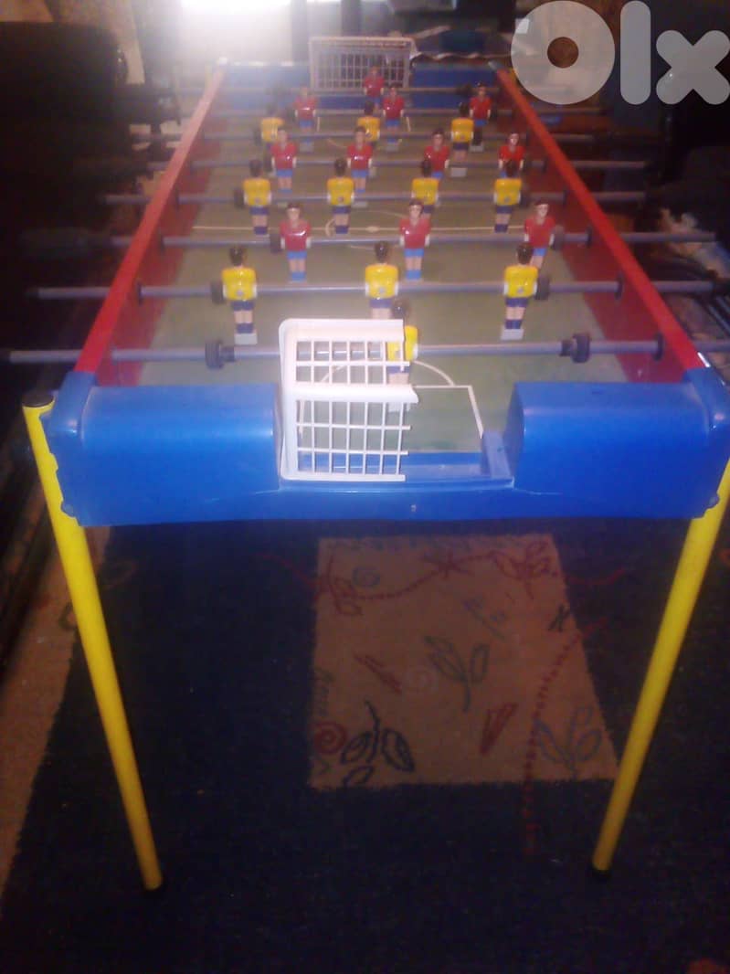 kids babyfoot size 105*48 height 68cm good cond 1 net need replacement 2