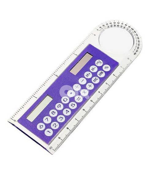 unique solar powered  calculator 0