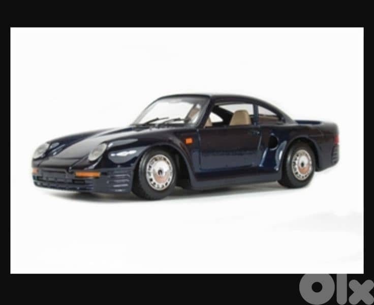 Porsche 959 diecast car model 1:24. 0