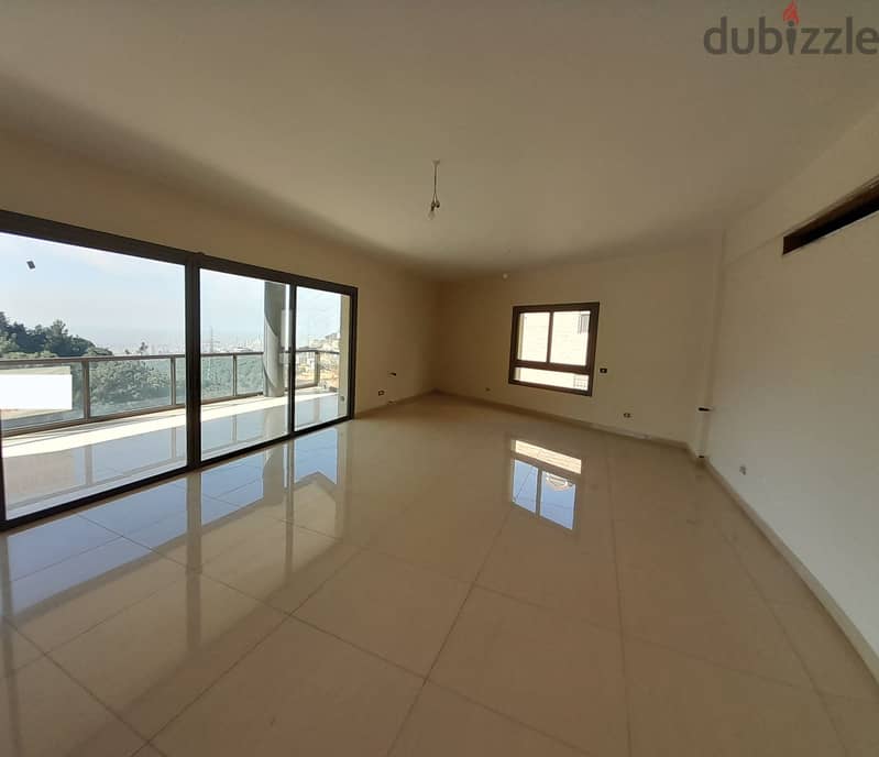 Apartment for Sale or for Rent in Ain Saadeh, Metn with Open Mountain 0