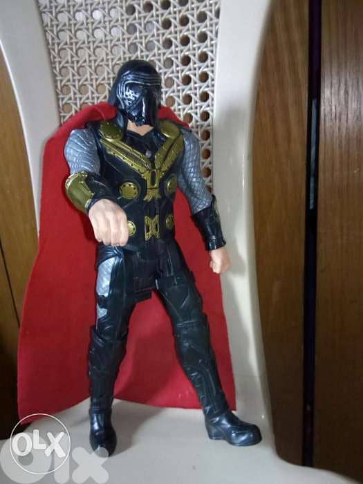 THOR ACTION LEGEND TALKER as new doll in KYLO REN Mask Hasbro=17$ 0