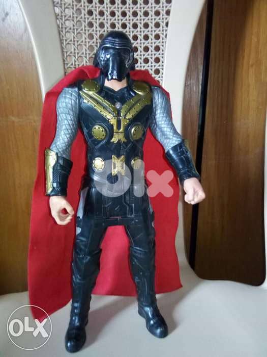 THOR ACTION LEGEND TALKER as new doll in KYLO REN Mask Hasbro=17$ 3