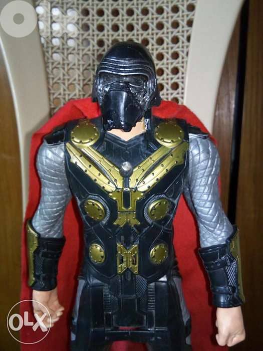 THOR ACTION LEGEND TALKER as new doll in KYLO REN Mask Hasbro=17$ 4