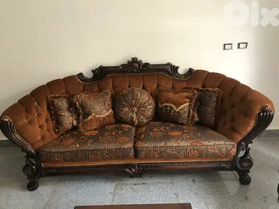 طقم كنبايات خشب زان