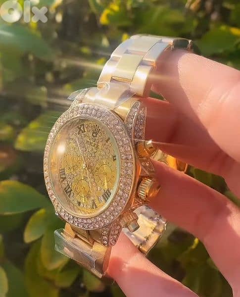 watch copy A Gold Chrono used once 9