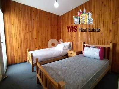 Ouyoun el Siman 100m2 + 90m2 Garden | Furnished | Rent | Faraya |