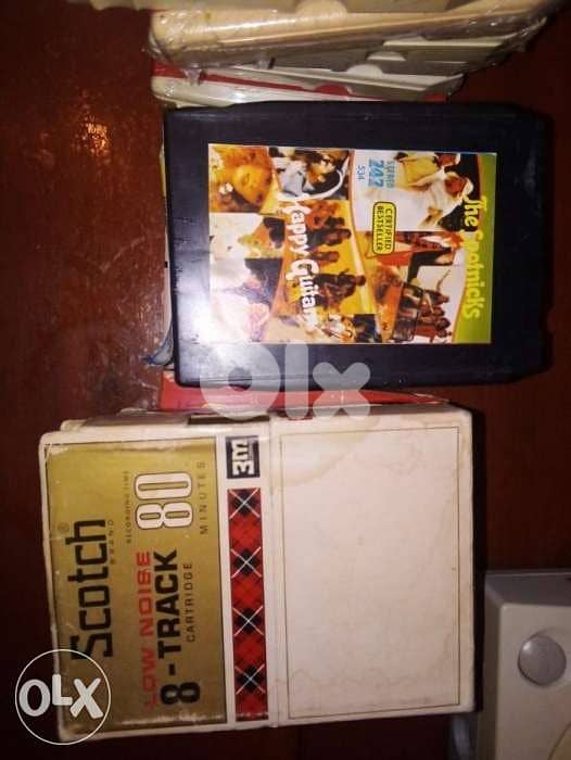 vintage 8 track cartridge audio tapes starting 3$ 1