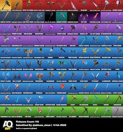 Fortnite account exclusive
