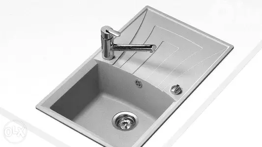 غرانيت مجلى، UNIVERSE 45 GT 1B 1D Inset Tegranite Sink