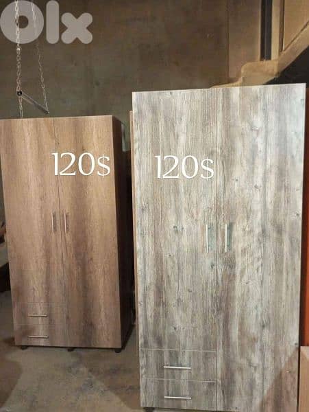 closet , cabinet , wardrobe 2 doors new (high quality). 0