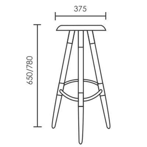 Wood bar table and chair 1