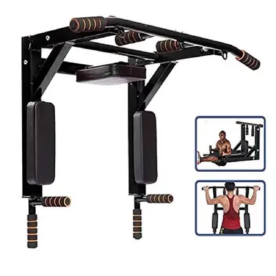 wall mounted pull up bar