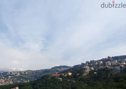 950 SQM Land in Qornet El Hamra, Metn with Breathtaking Mountain View
