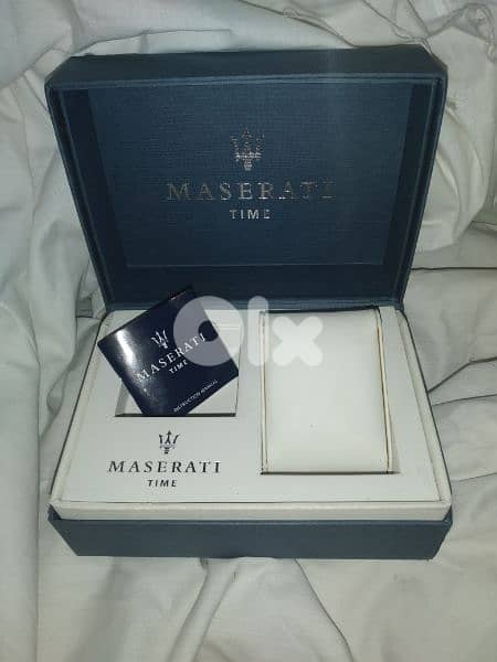 mazerati watch empty box empty 0