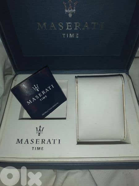 mazerati watch empty box empty 3
