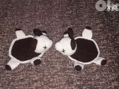 Teddy Bear crochet mug coasters 1 for 3$