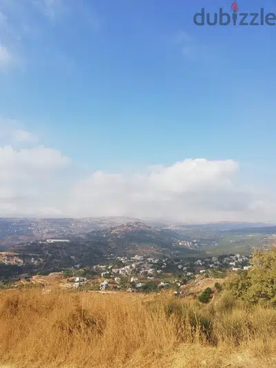 2378 Sqm | Land for sale in Ain Zhalta | Mountain panoramic view