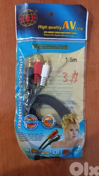 cabke aux to rca 1.5m