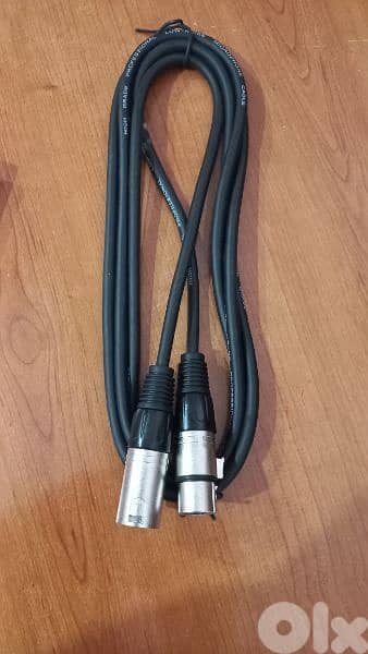 cable xlr to xlr 2m 0
