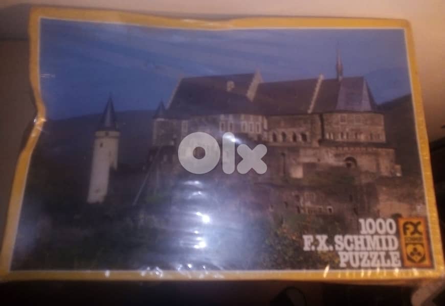 fx shmidt  "vianden castle" puzzle 1000 pcs 67.5*44 cm made in germany 0