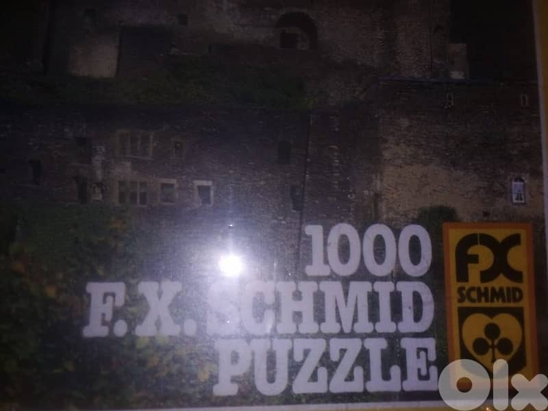 fx shmidt  "vianden castle" puzzle 1000 pcs 67.5*44 cm made in germany 2