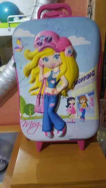 barbie trolly suitcase