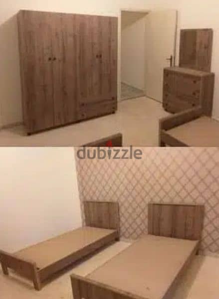 closet ,bed, bedroom، Mattresses،TV tables 16