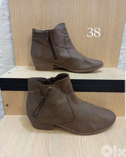 Leather shoes size 38 0
