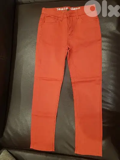 New red trouser for girls 10 years