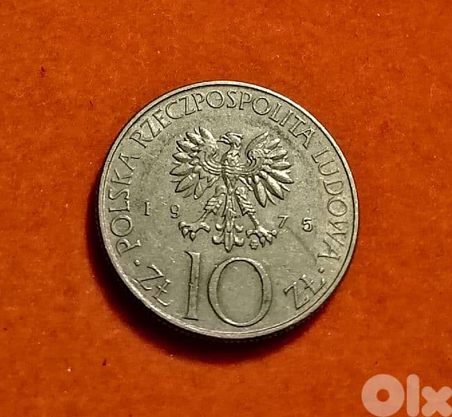 1975 Poland 10 Zlotych 0