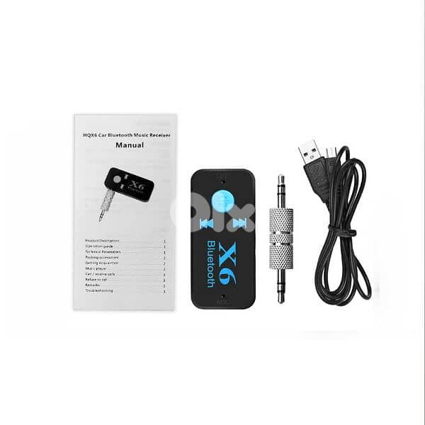 X6 Bluetooth AUX Audio Adapter Transmitter 1