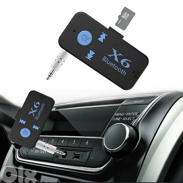 X6 Bluetooth AUX Audio Adapter Transmitter 2