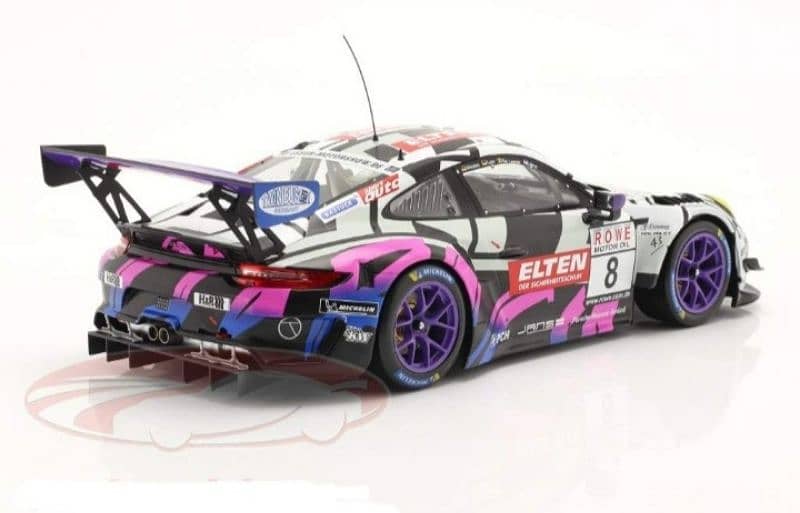 Porsche GT3 R diecast car model 1;18. 4